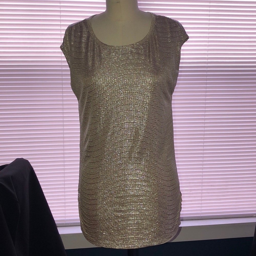 Gold shirt